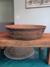 Round Unglazed Bonsai Pot/7 Inch By 2in./Perfect For Literati 🔥🌺🔥