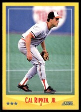 Cal Ripken, Jr. 1988 Score #550 Orioles MLB READ FREE SHIPPING AutographDen