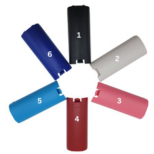 Wii Remote Battery Cover Replacement Door Lid for Nintendo Controller Pick Color
