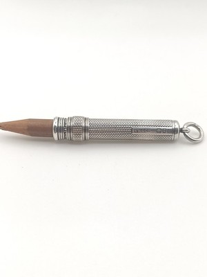 その他 Antique telescopic pensil Sampson Mordan Antique Sterling Silver Samson And Mordan Retractable Pencil