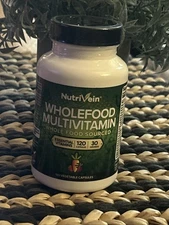 Nutrivein Wholefood Multivitamin 120 Capsules Exp 10/2026 New