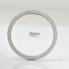 Lunetta orologio sintetica Rolex DateJust 41 mm 126300 nido d'ape moissanite diamante