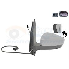 VAN WEZEL Außenspiegel links für VW UP 121 122 BL1 BL2 Skoda Citigo Mii KF1