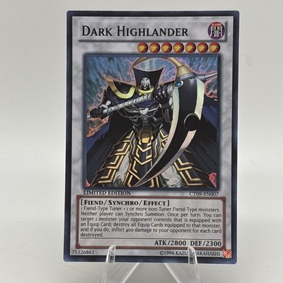 Yu-Gi-Oh! Dark Highlander CT09-EN007 Limited Super Rare