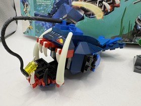 LEGO 7771 AQUA RAIDERS ANGLER AMBUSH 2007 BOX & INSTRUCTIONS 99% Complete