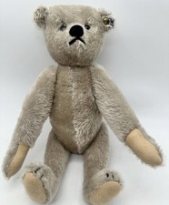 Vtg Steiff Bear Mohair 0150/32 1983 Margaret Steiff 1902 Replica Flag Sweater