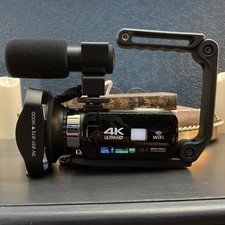 DVC UltraHD 4K Digital Video Camera WiFi 18x Zoom 3.0" Touch Screen