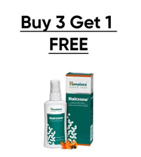 1 X HIMALAYA HAIRZONE SOLUTION OIL 60ML PREVENTS HAIR FALL Buy 3 get 1 free 2027