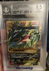 2015 Pokemon Card Mega Rayquaza EX Full Art 98/98 XY Ancient Origins BGS 8.5