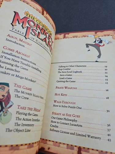 Curse of Monkey Island (PC, 1997) für Windows 95 Schön! Mit Spieltagebuch - Bild 12 von 17