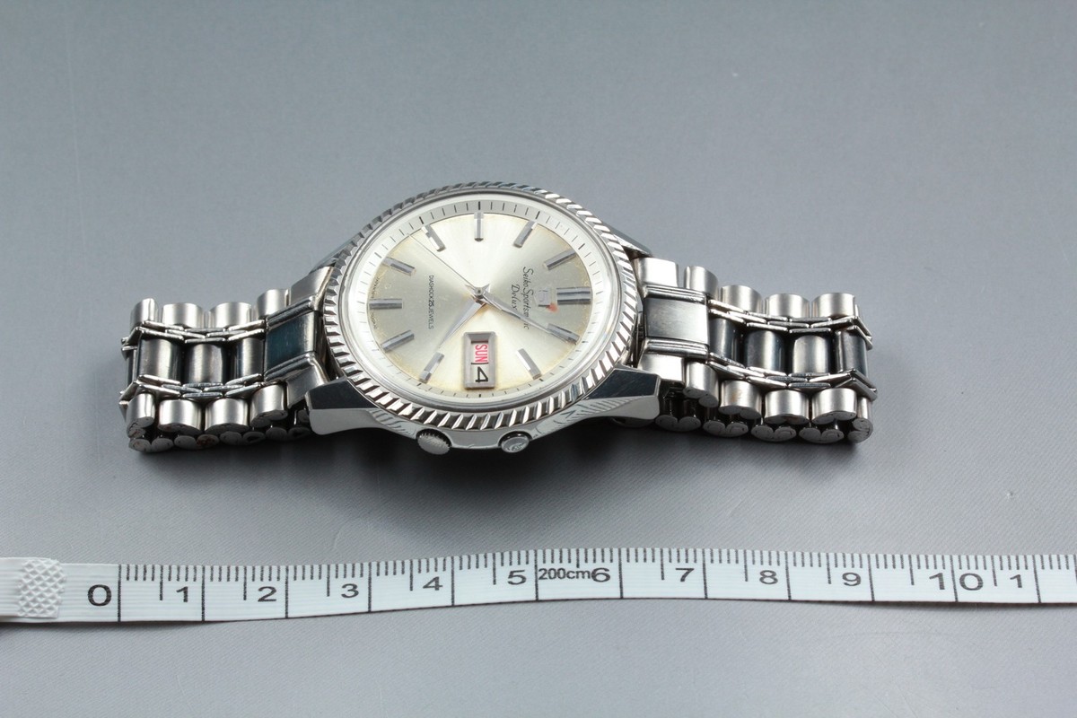 Vintage 1967 Seiko 5 Sportsmatic Deluxe 7619-7040 25J Automatic