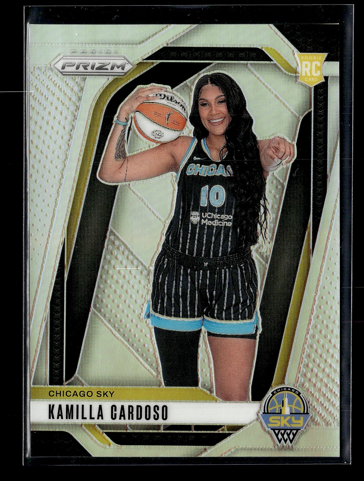 2024 Panini Prizm WNBA Kamilla Cardoso Silver Prizms #149