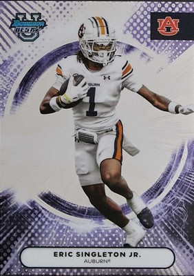 2025 Bowman Best University  #78 Eric Singleton Jr.,  Rookie Auburn NFL