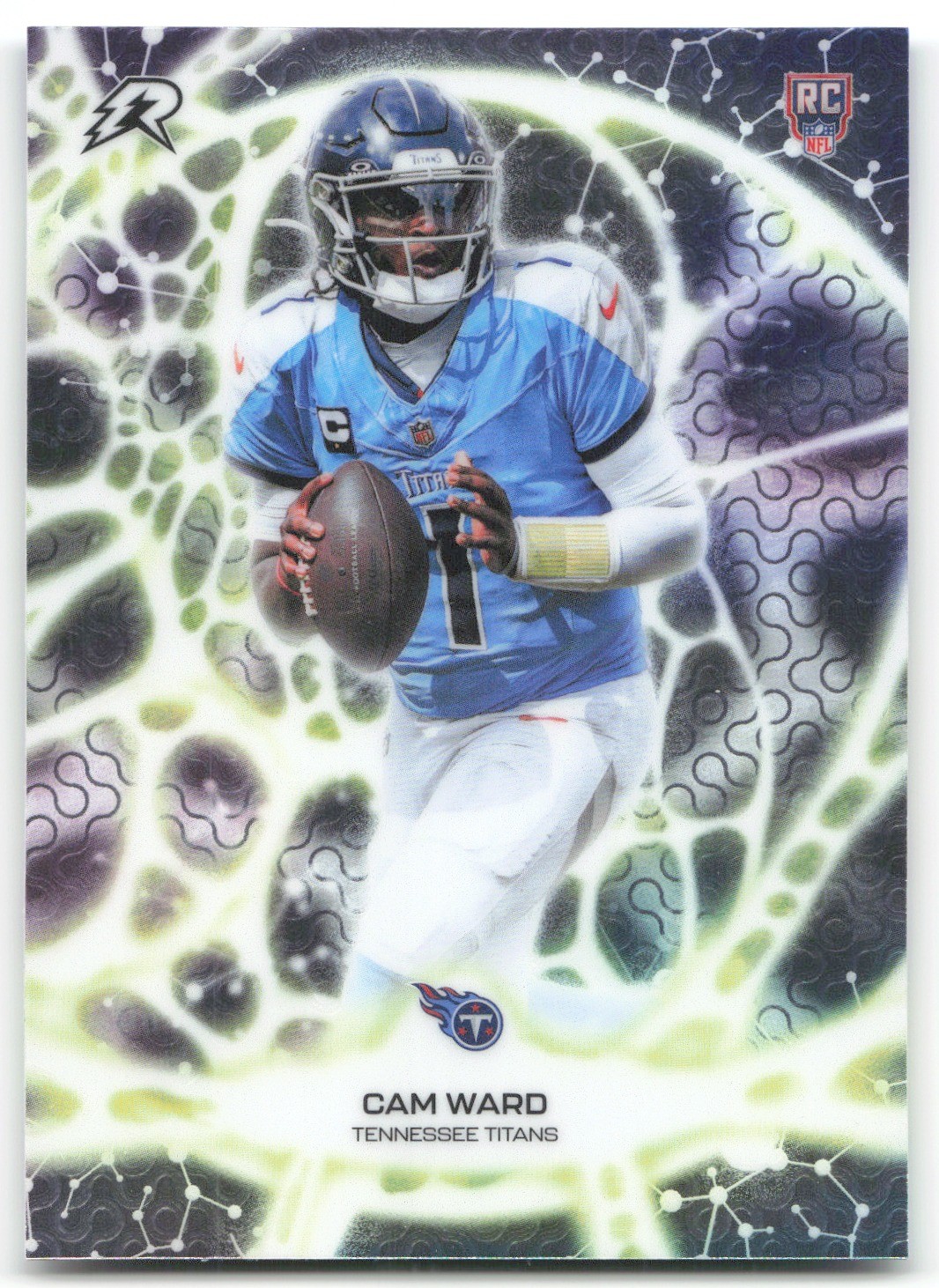 Cam Ward 2025 Topps Resurgence Protonyx Titans