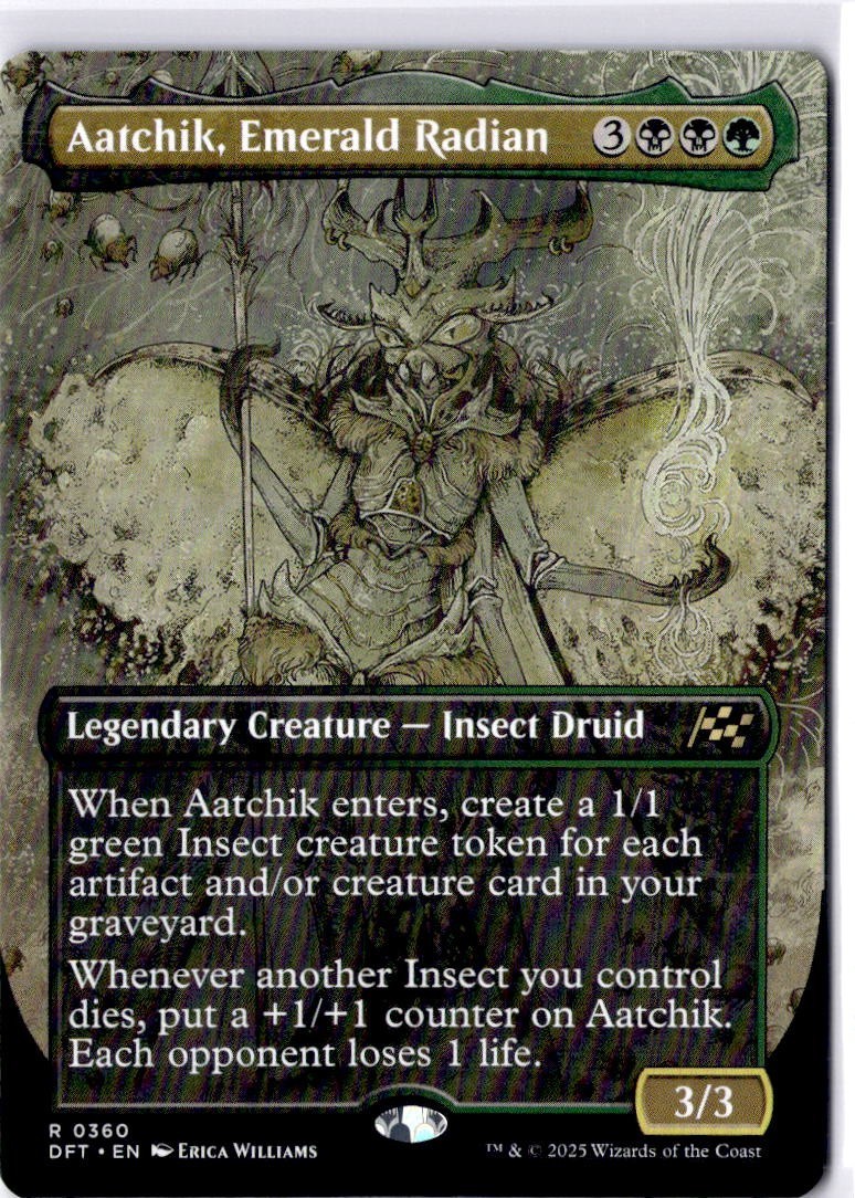 Aatchik, Emerald Radian Aetherdrift Regular NM R 0360