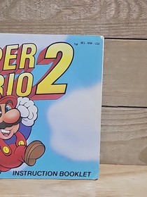Super Mario Bros. 2 Instruction Manual Booklet Only Nintendo Nes Authentic