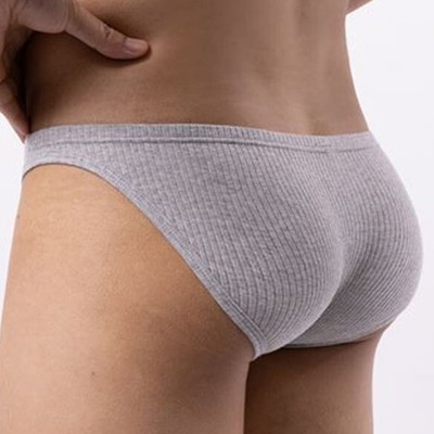 Herren Sexy Low Rise Bulge Pouch G-String Shorts Tanga Slips Unterwäsche Z