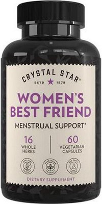 and quot;Crystal Star Women and apos;s Best Friend Herbal Menstrual Relief - Say