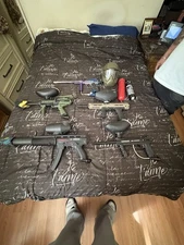 paintball guns , tippman x7 ,tippmann 98 custom ,emc eclipse ,cronus ,spyder