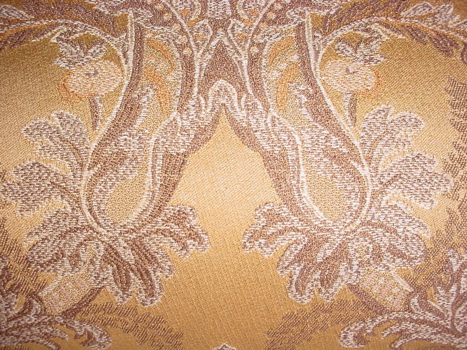 Tela de tapicería brocado moneda dorada homenaje Halle's Homage 5-1/8Y Kravet Couture 22606 Foto 3 de 4