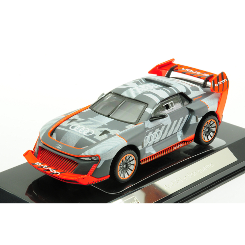 BURAGO 1/43 AUDI RS E TRON 2022 ARGENTO MODELLISMO MODELLINO STATICO DIECAST