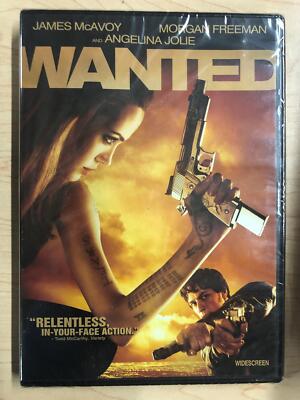 Wanted (DVD, 2008, Widescreen) - NEW25