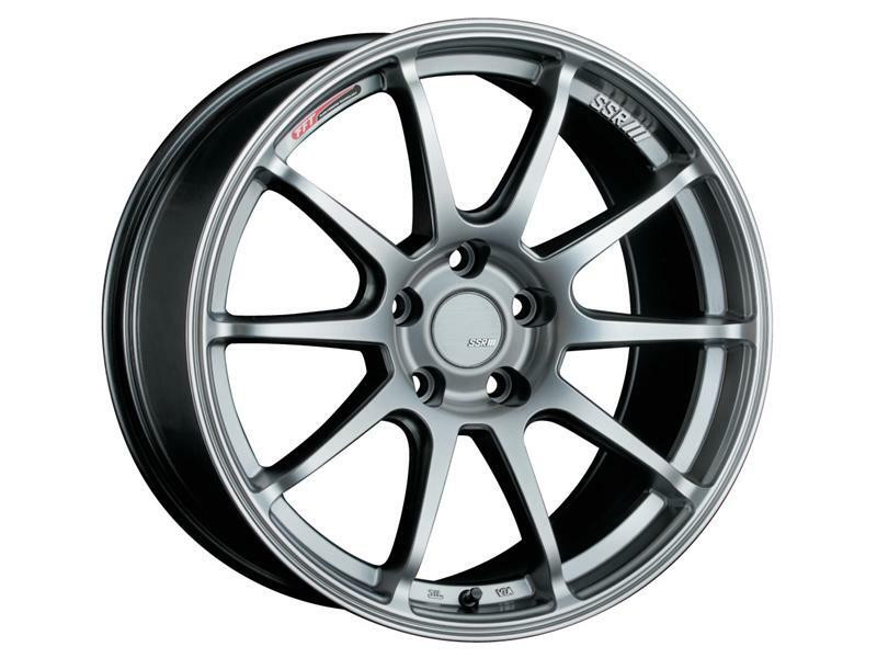 SSR GTV02 18x9.0 5x114.3 45mm Offset Flat Black Wheel for 11+ WRX