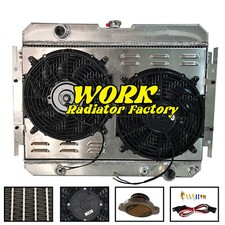 Aluminum Radiator Shroud Fan For 1963-1968 Chevy Impala L6 V8 64-67 Ei Camino Aluminum Radiator Shroud Fan For 1963-1968 Chevy Impala L6 V8 64-67 Ei Camino