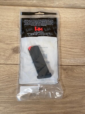 Heckler & Koch H&K CC9 OEM 9mm 10-Round Flush Base Magazine 10rd #51000470 Black