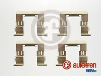 Autofren D42615A Bremsbelag Montagesatz Vorne FüR Subaru Forester Impreza