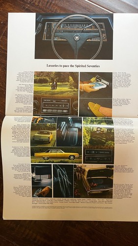 1970 CADILLAC Canada Full Line Sales Brochure - Picture 6 of 6