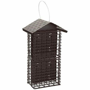 Stokes Select Suet Bird Feeder Four Cake Suet Buffet With Weather