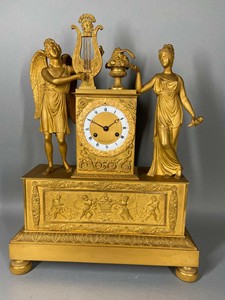 Antike Bronze Empire Uhr Pendel 1810 Kostenloser Weltweiter Versand Ebay