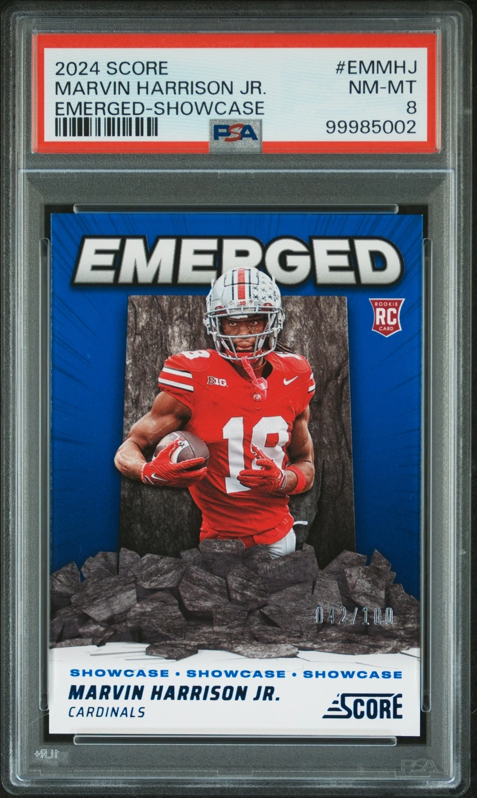 Marvin Harrison Jr. Panini Score Emerged #EMMHJ Showcase