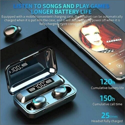 Weihnachten Geschenk Geburtstag Tws Drahtlose Bluetooth Ohrhörer für Androi - Bild 3 von 4