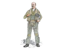 Plus Model 1/48 McDonnell Douglas F/A-18 Hornet Aircraft Pilot Standing AL4102