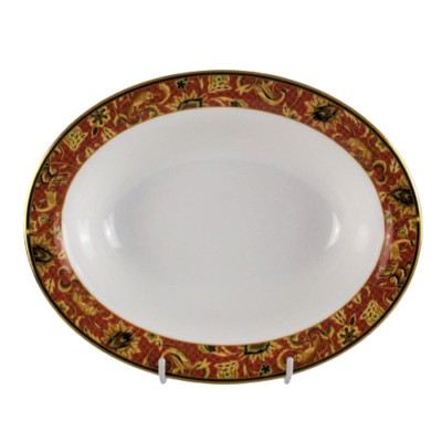 Wedgwood Persien Oval Gemüse Servier Schüssel Vintage 93/4''