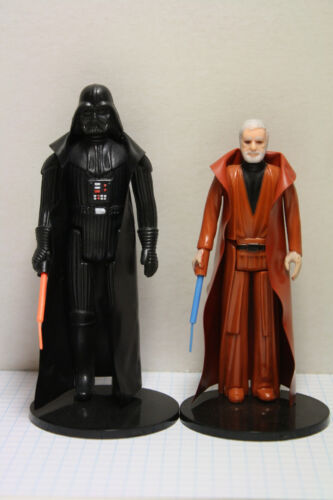 Star Wars Kenner Vintage Darth Vader Obi-Wan Kenobi original Lightsaber NO REPRO - Afbeelding 1 van 14
