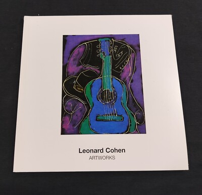 LEONARD COHEN KUNSTWERKE AUSSTELLUNGSBUCH/KATALOG KOSTENLOSER VERSAND AUF DAS BRITISCHE FESTLAND