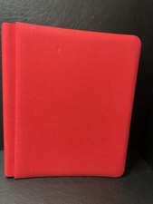 Memories Forever 12x11 Album Red  7 Refill Pages Scrapbooking Crafts 1362