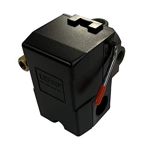 SENCO Pressure Switch 2E21013TBQJ - 95-125 PSI Adjustable With Single Port Unloader & On/Off Switch