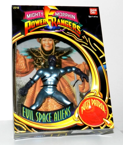 POWER RANGERS EVIL SPACE ALIENS PUDDY PATROL VINTAGE BANDAI NEW MMPR #2210