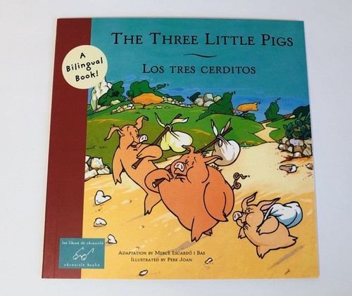 Little Red Riding Hood, Three Little Pigs Spanish/English Fairytale Book Lot New - Picture 7 of 11