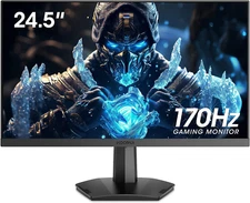 24.5 Inch FHD Gaming Monitor, Computer Monitors Full HD (1920 X 1080), VA, 1Ms,