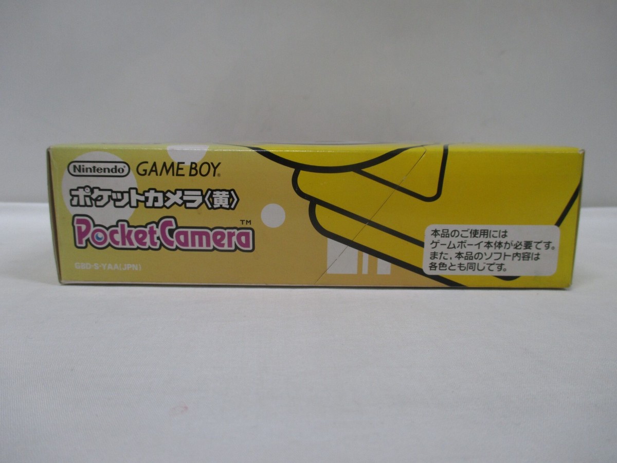 GB -- Pocket Camera Yellow -- Box. Game Boy, JAPAN Game