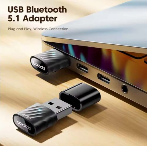 USB Stick Bluetooth V5.1 Mini Adapter Wireless Dongle für PC Windows Toocki - Bild 3 von 7