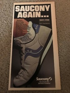 saucony poster