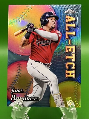 2024 Topps Chrome All-Etch Jose Ramirez Cleveland Guardians #17