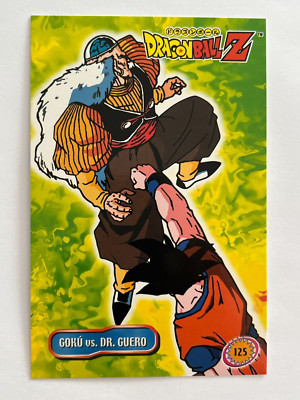 2000 DRAGON BALL Z Navarrete Postcard #125 SON GOKU VS DR.GERO  Peru Edition