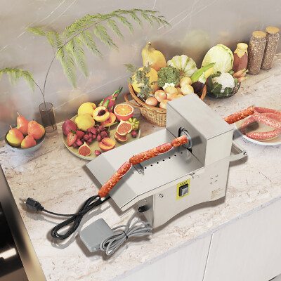 110V 45MM Commercial Electric Sausage Knotting Twist Tying Machine Automatic US